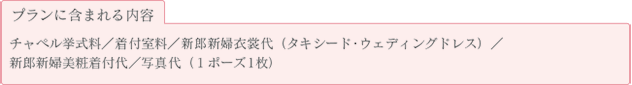 プランに含まれる内容